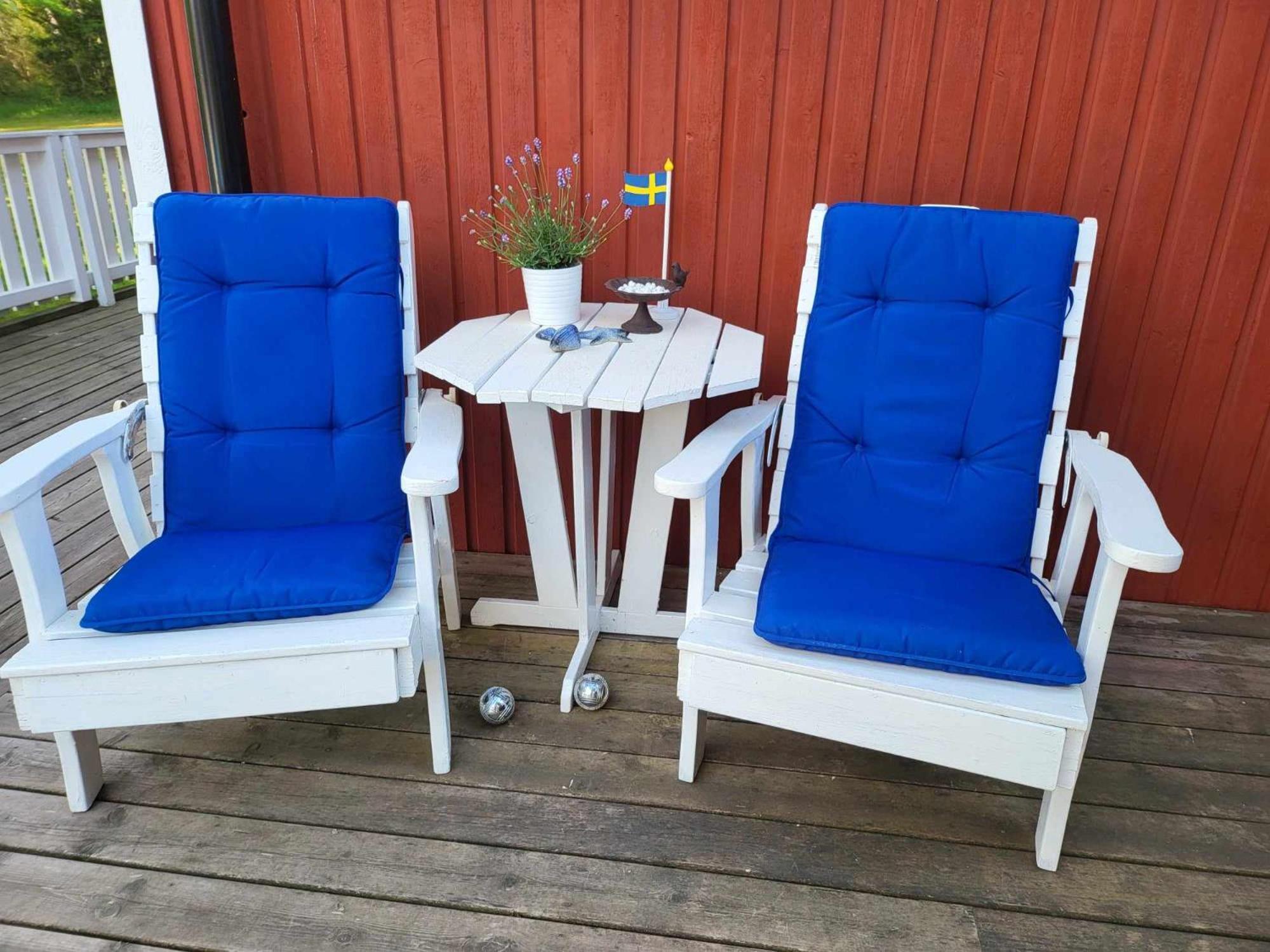 Вилла Minihus Med Stor Traedgardstomt Naera Golf Och Hav Труса Экстерьер фото